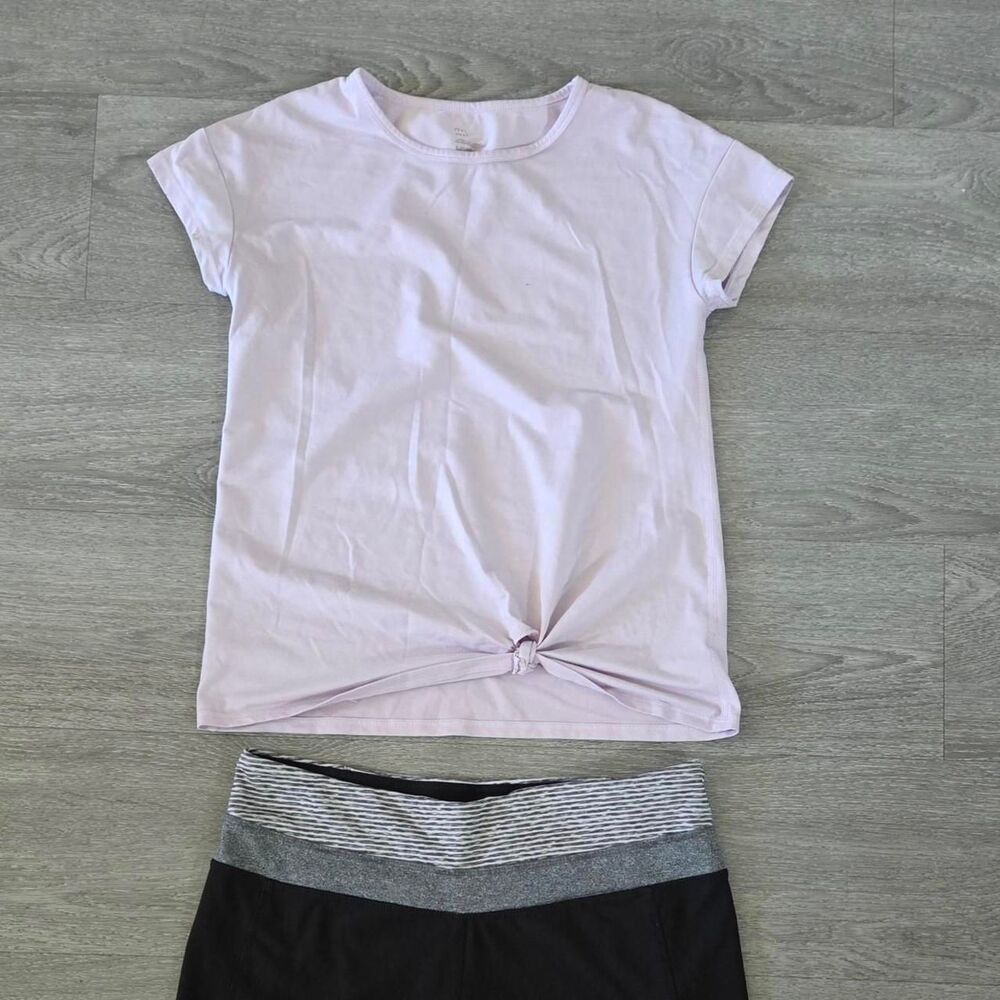 Rbx-active Women's Black and Pink Leggings